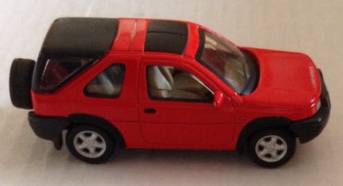 Land Rover Freelander Rojo - Hongwell toy car collectible - Main Image 2
