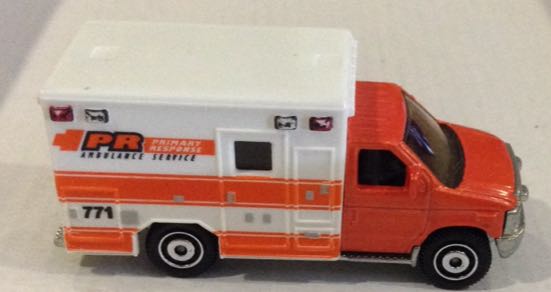 Ford E 350 Ambulance 2009 - Machtbox toy car collectible - Main Image 2