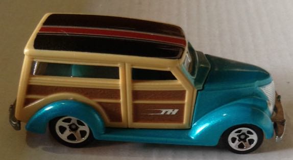 Camioneta Ford 1937 Azul - Hot Wheels toy car collectible - Main Image 2