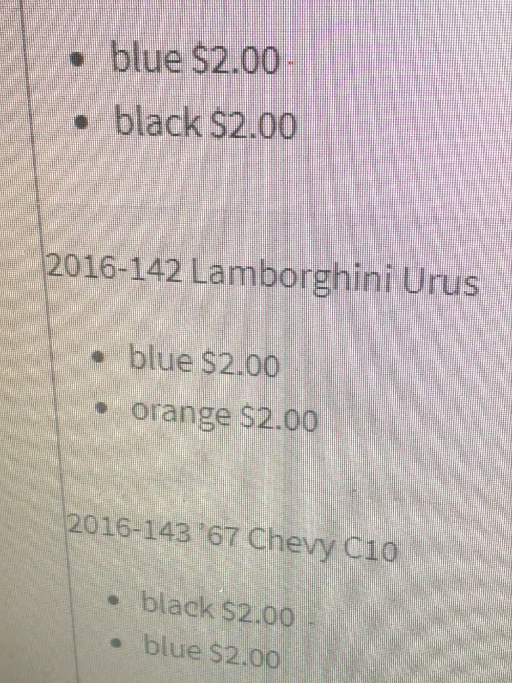 Lamborghini Urus - 2016 - HW Hot Trucks toy car collectible - Main Image 3