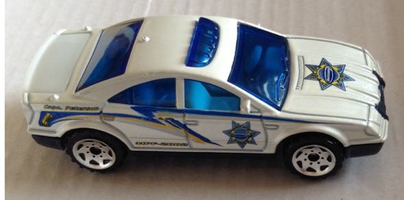 Patrulla De Policia Machtbox Blanca Y Azul - Machtbox toy car collectible - Main Image 2