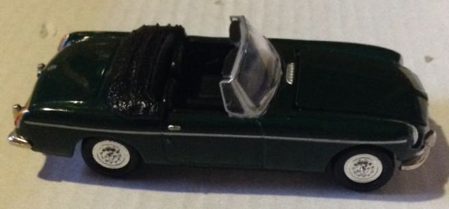 MG Convertible Verde Oscuro - Johnny Lightning toy car collectible - Main Image 2
