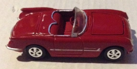 Corvette Chevy 1954 Rojo  - Johnny Lightning toy car collectible - Main Image 2