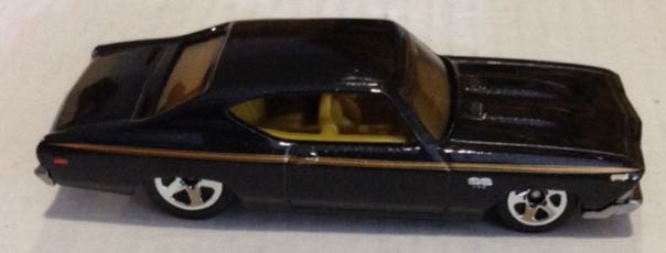 Chevelle SS 396 Negro 1969 - Hot Wheels toy car collectible - Main Image 2
