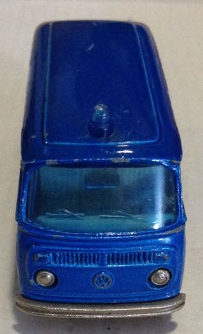 Fourgon Volkswagen Combi Policia - Majorette toy car collectible - Main Image 1