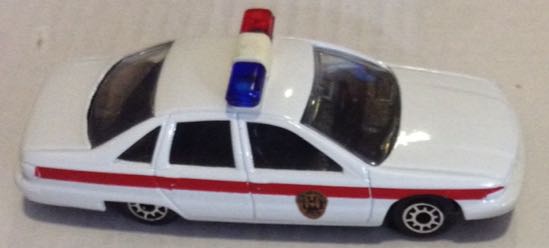 Patrulla Chevrolet Chevy Caprice Blanca - Maisto toy car collectible - Main Image 2