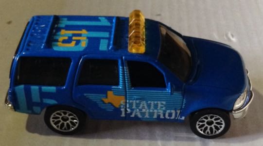 Ford Expedition Azul Patrulla - Machtbox toy car collectible - Main Image 2
