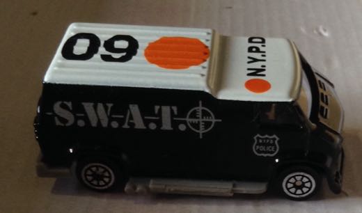 Hod Rod Custom Van Swat Policia Nueva York - Corgi toy car collectible - Main Image 2
