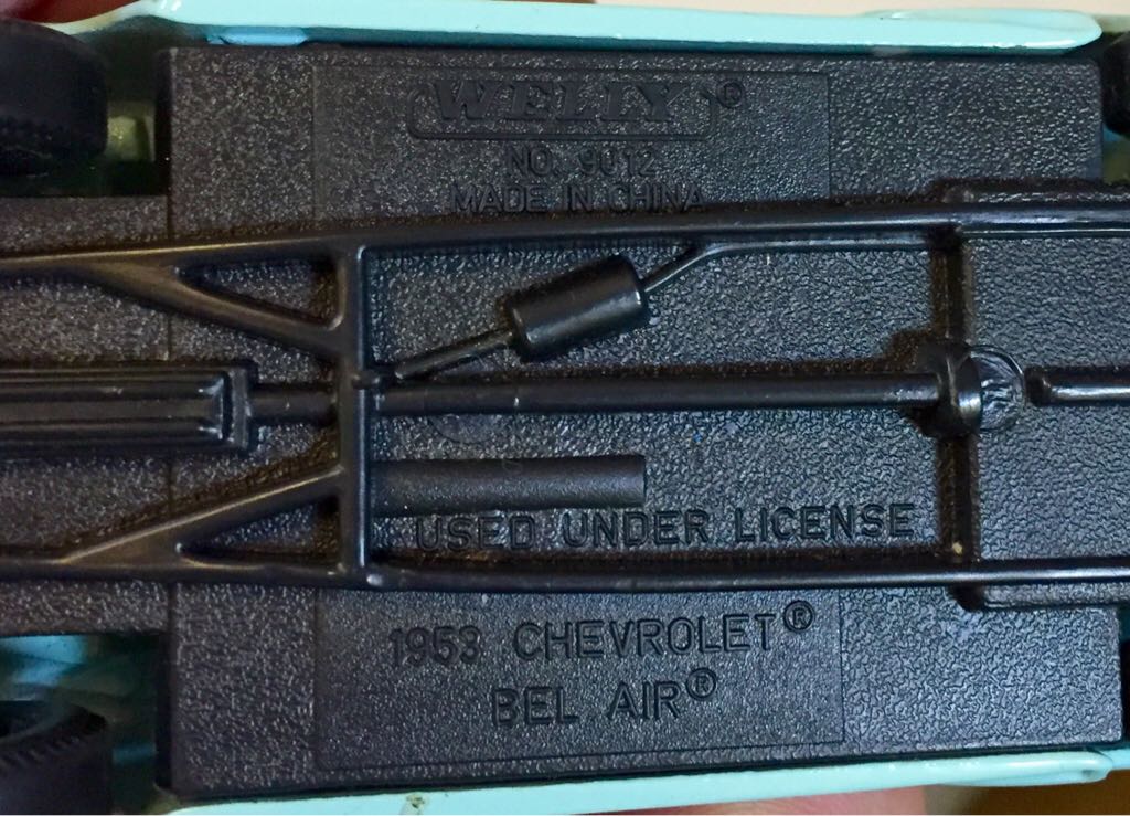 1953 Chevrolet Bel Air - Fabulous Fifties toy car collectible - Main Image 2