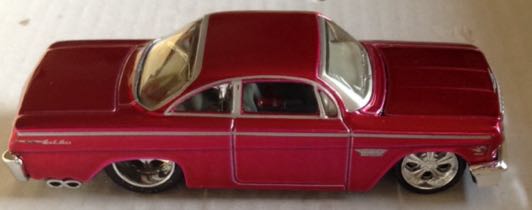 Chevrolet Bel Air 1962 Rojo - Maisto toy car collectible - Main Image 2