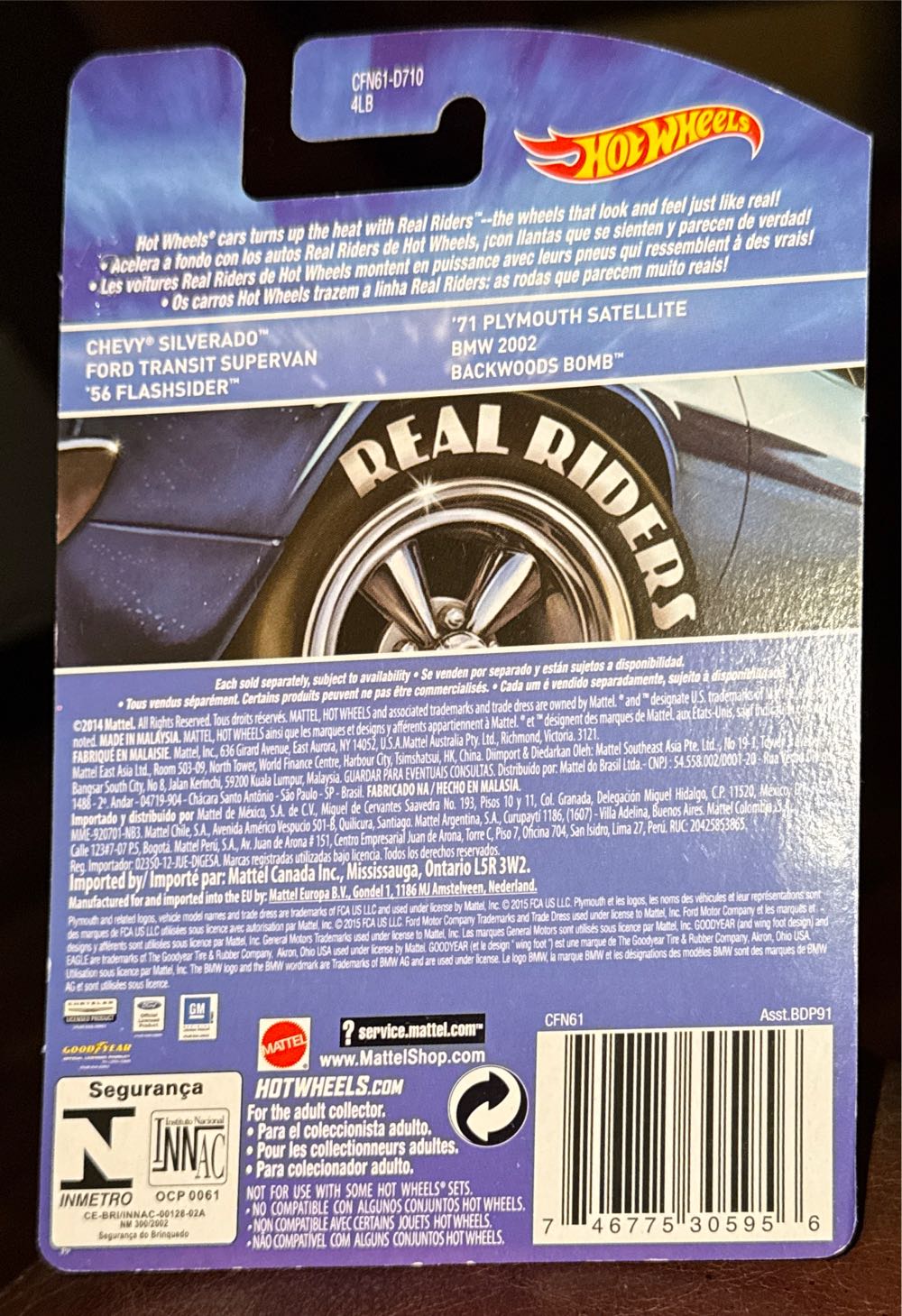 ‘56 Flashsider - Real Riders toy car collectible - Main Image 3