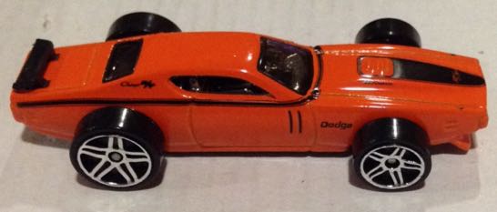 Dodge Charger 1971 Naranja Modificado - Hot Wheels toy car collectible - Main Image 2