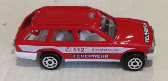 Camioneta Mercedes 300 TE Roja Bomberos - Majorette toy car collectible - Main Image 2