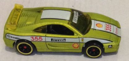 Ferrari F355 Challenge Verde - Hot Wheels toy car collectible - Main Image 2