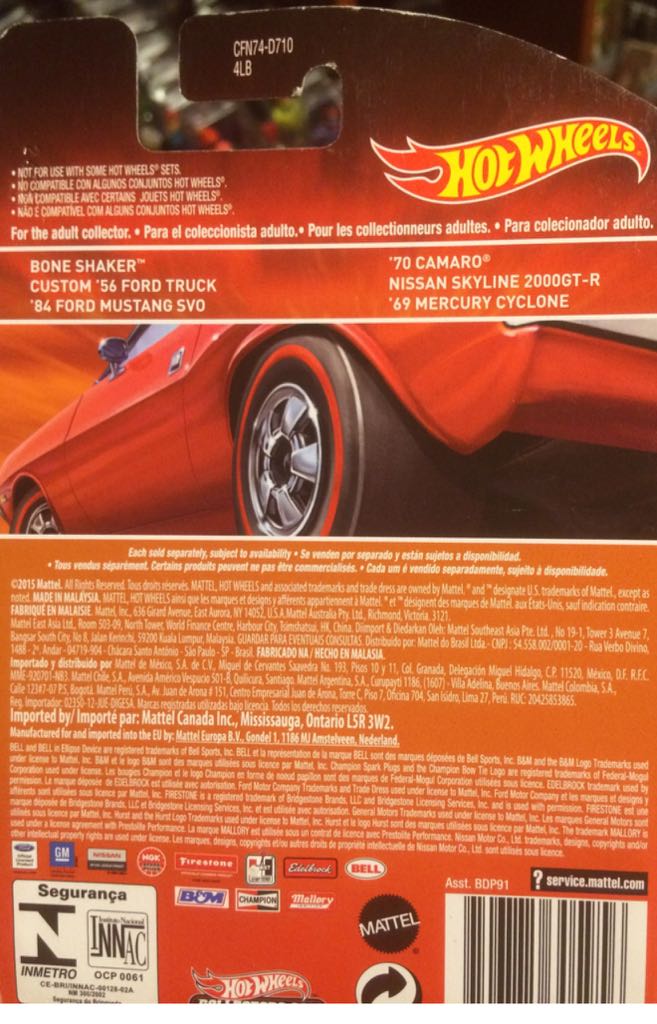 ’84 Ford Mustang SVO - Hot Wheels Heritage Redline toy car collectible - Main Image 2