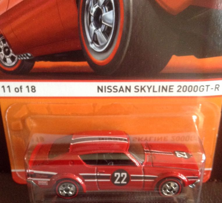 1973 Nissan Skyline 2000 GT-R - Hot Wheels Heritage: Redline toy car collectible - Main Image 2