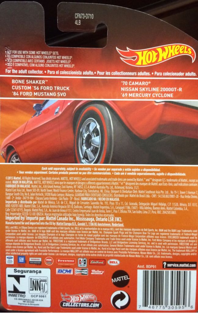 1956 Custom Ford Truck - Hot Wheels Heritage: Redline toy car collectible - Main Image 2