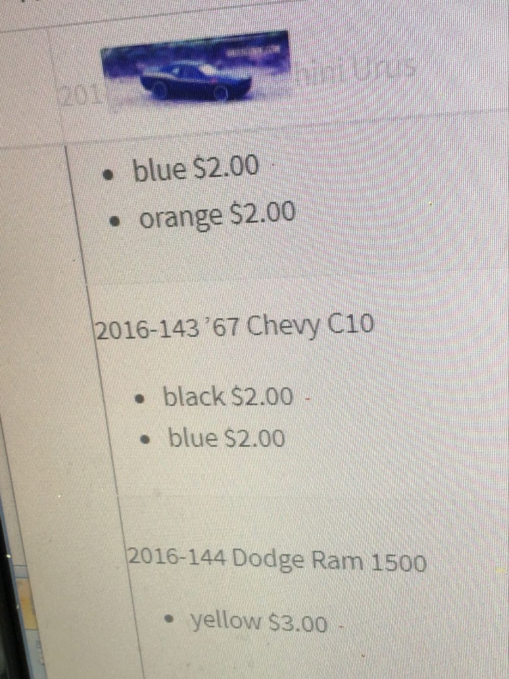 Chevy 1967 C10 Black/gold  - HW Hot Trucks toy car collectible - Main Image 3