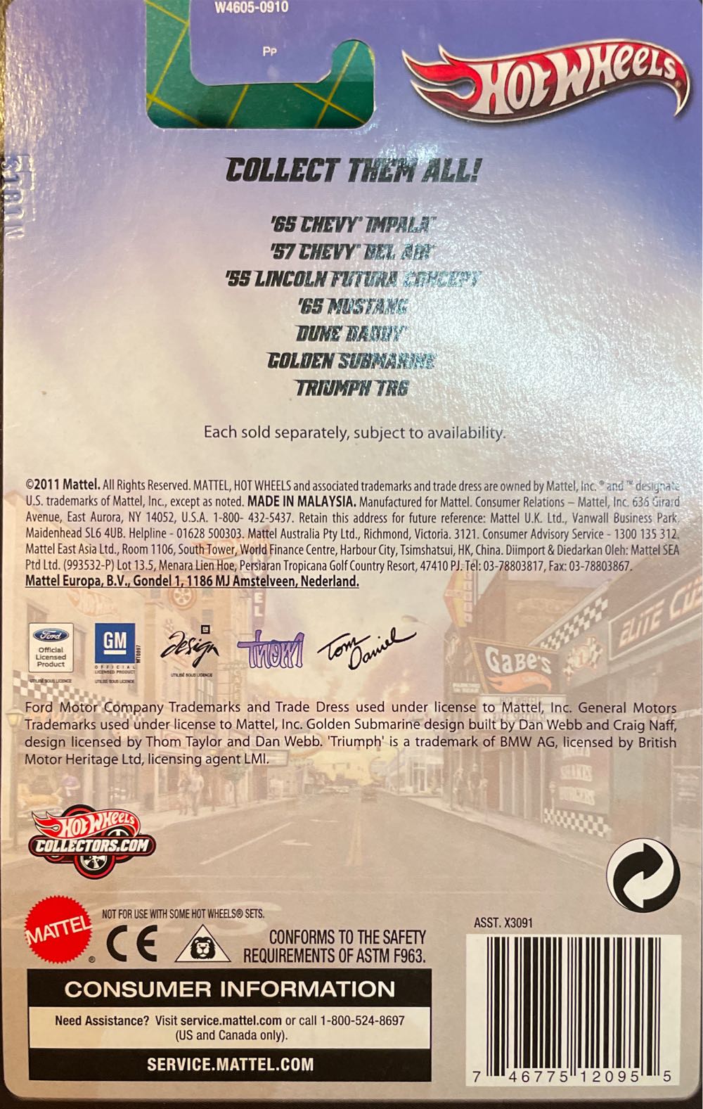 Dune Daddy - 2012 Hot Wheels Boulevard toy car collectible - Main Image 2