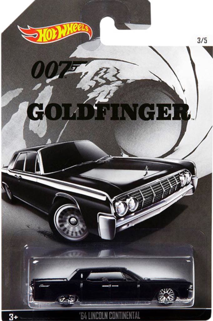 James Bond: ’64 Lincoln Continental - 2015 James Bond Series toy car collectible - Main Image 1