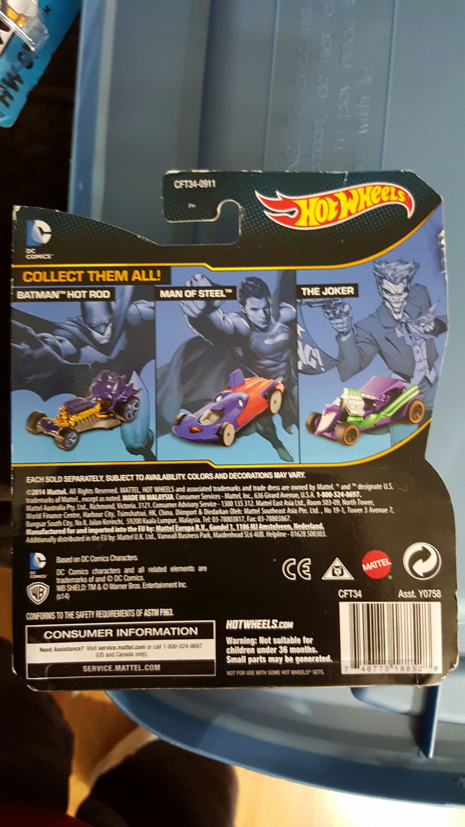 Hawkman - HW DC Comics toy car collectible - Main Image 2