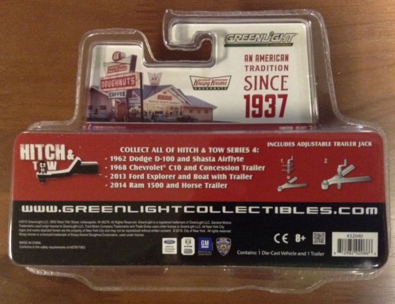 1968 Chevrolet C10 and Concession Trailer - Greenlight - Hitch and Tow toy car collectible - Main Image 2