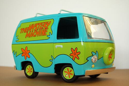 Johnny Lightning Scooby Doo - Hollywood On Wheels toy car collectible - Main Image 2