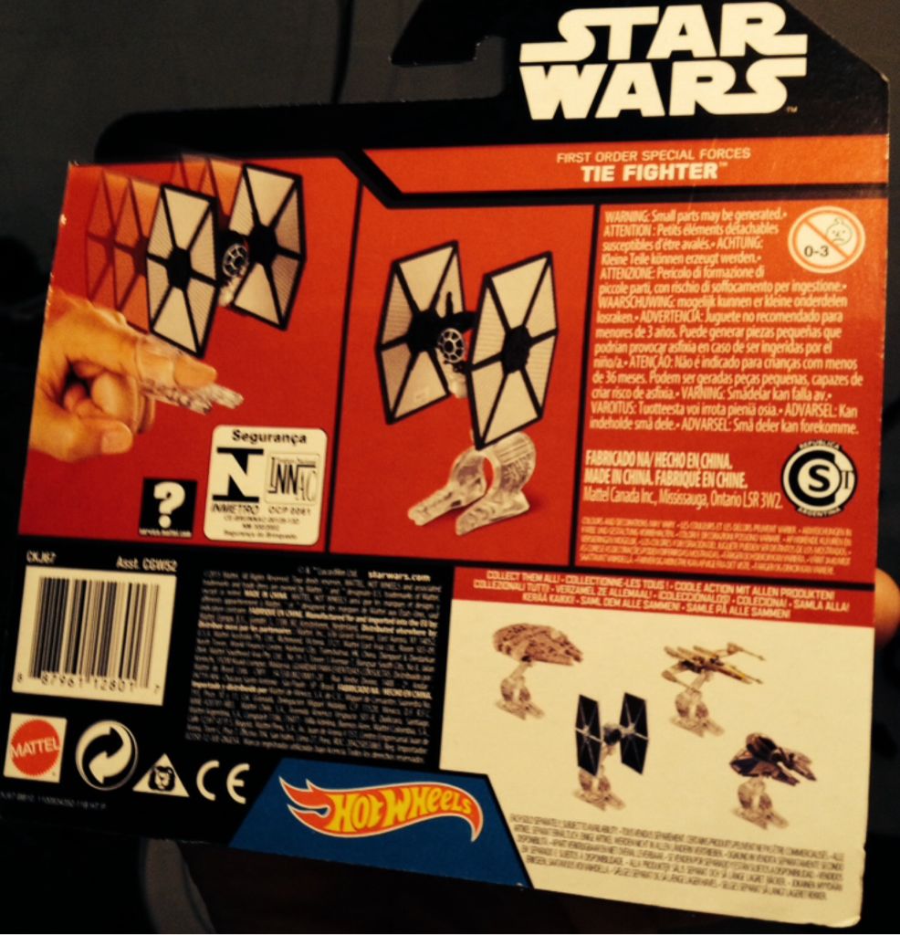 Tie Fighter Special Forces - Star Wars Ships toy car collectible - Main Image 2