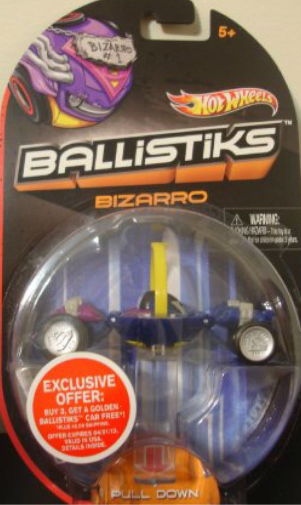 DC: Bizarro Ballistiks  toy car collectible - Main Image 1