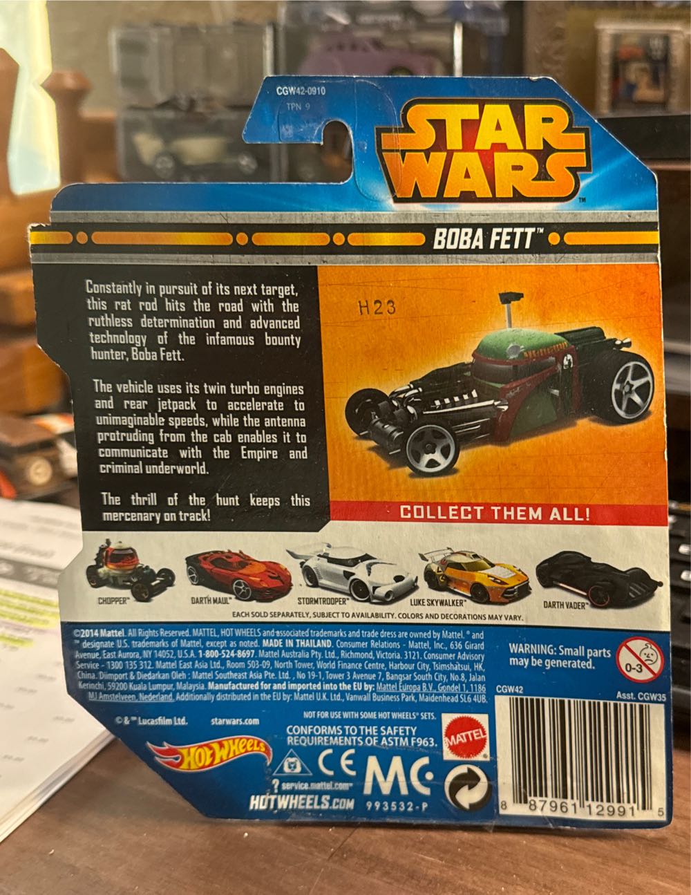 Star Wars: Boba Fett - star wars toy car collectible - Main Image 2