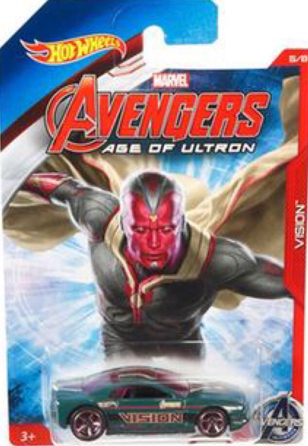 Marvel: Avengers Age Of Ultron: Vision Muscle Tone - 2015 Marvel Avengers Age Of Ultron toy car collectible - Main Image 1