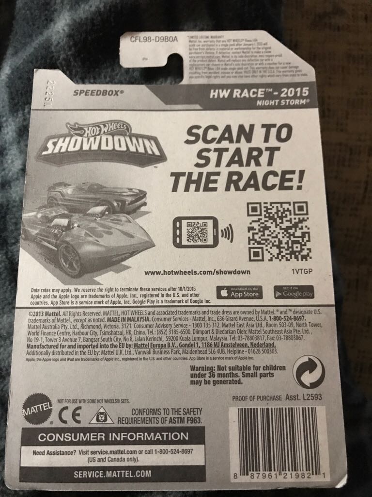 Speedbox - HW Race toy car collectible - Main Image 2