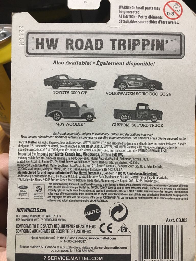 Volkswagen Scirocco GT 24 - HW Road Trippin’ toy car collectible - Main Image 2