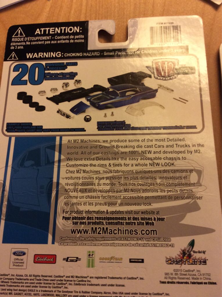 M2 Chase - 1970 Ford Torino GT 429 SCJ - 2015 M2 Auto Drivers toy car collectible - Main Image 2