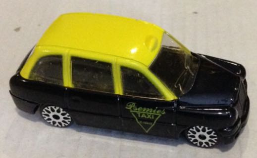 Taxi Premier Puebla Pue Negro - Gashaball toy car collectible - Main Image 2