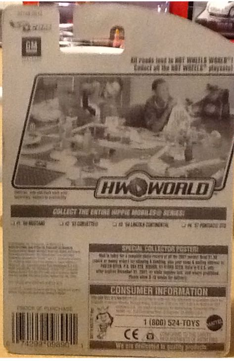 1963 Corvette - 2001 Hippie Mobiles Series toy car collectible - Main Image 2