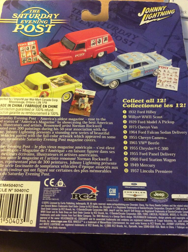 Willys WWII Scout - The Saturday Evening Post toy car collectible - Main Image 2