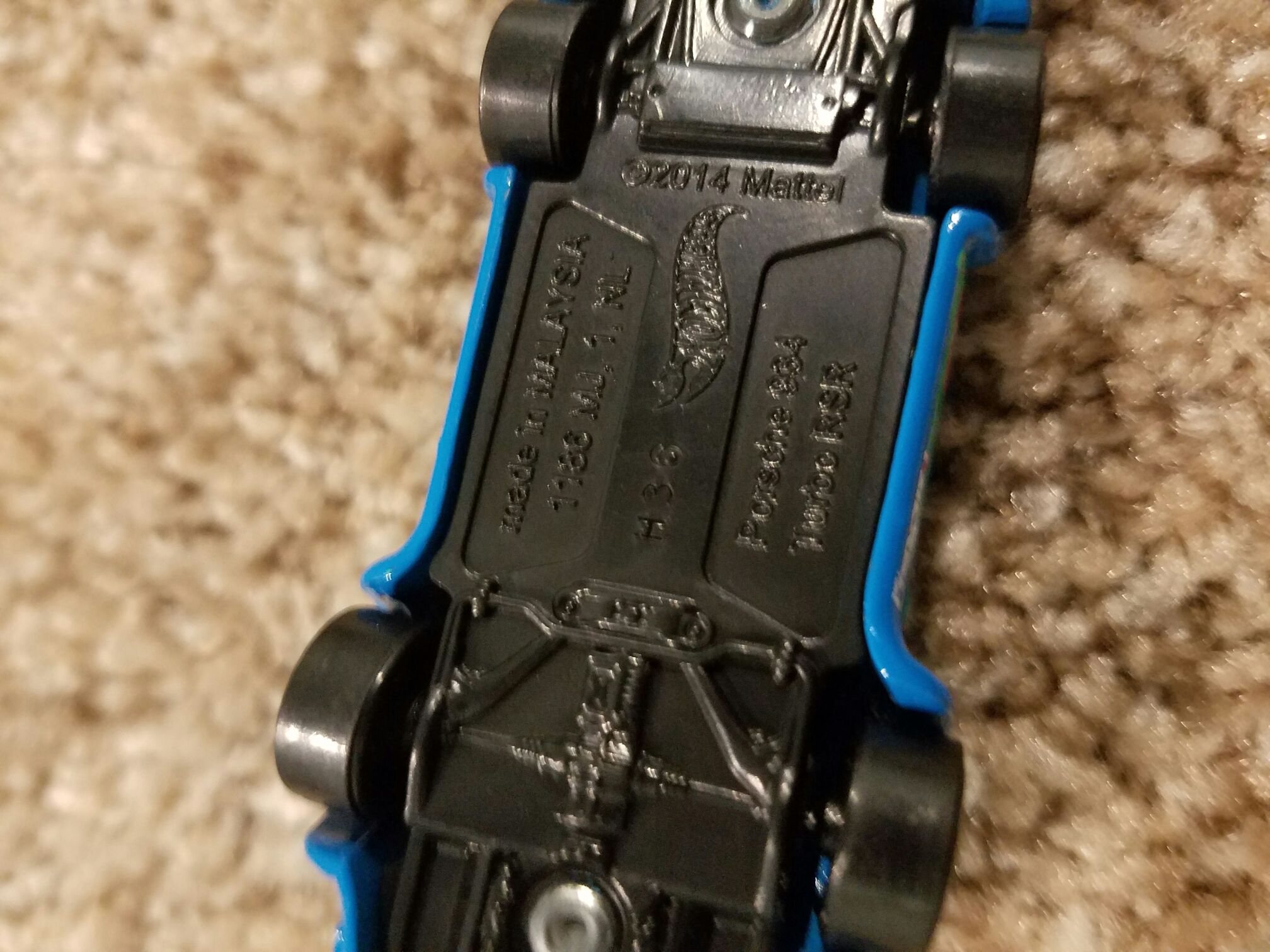 Porche 934 Turbo Rsr - HW Speed Graphics toy car collectible - Main Image 2