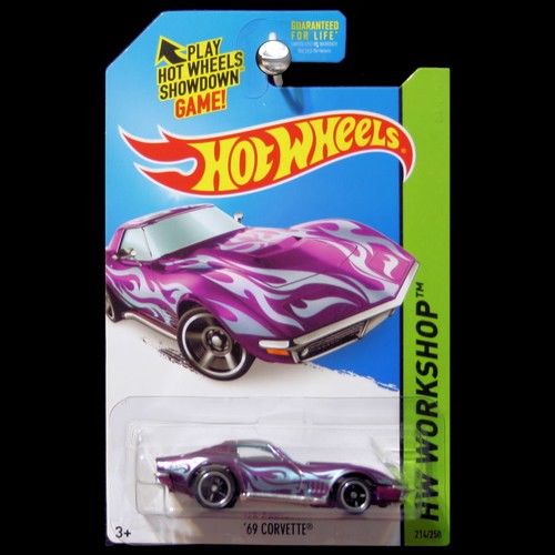 Corvette (’69) - 2014 HW Workshop toy car collectible - Main Image 2