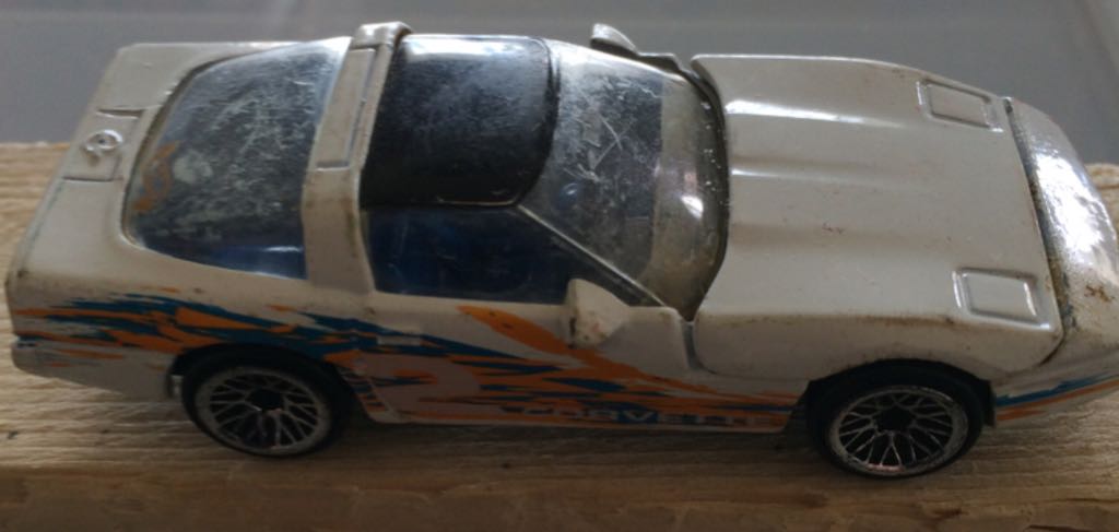 1982 Corvette - 80s Corvette toy car collectible - Main Image 2
