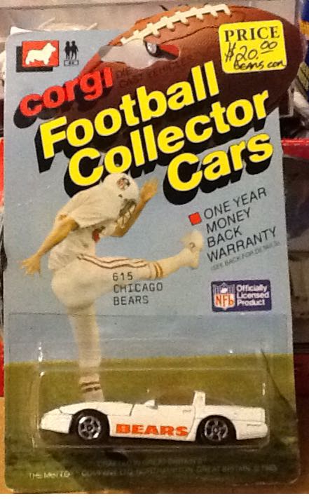 1982 Corvette - Football Collector Cars toy car collectible - Main Image 1