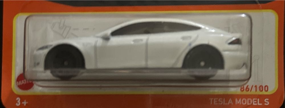 Matchbox Tesla Model S - Matchbox 70 Years toy car collectible - Main Image 2