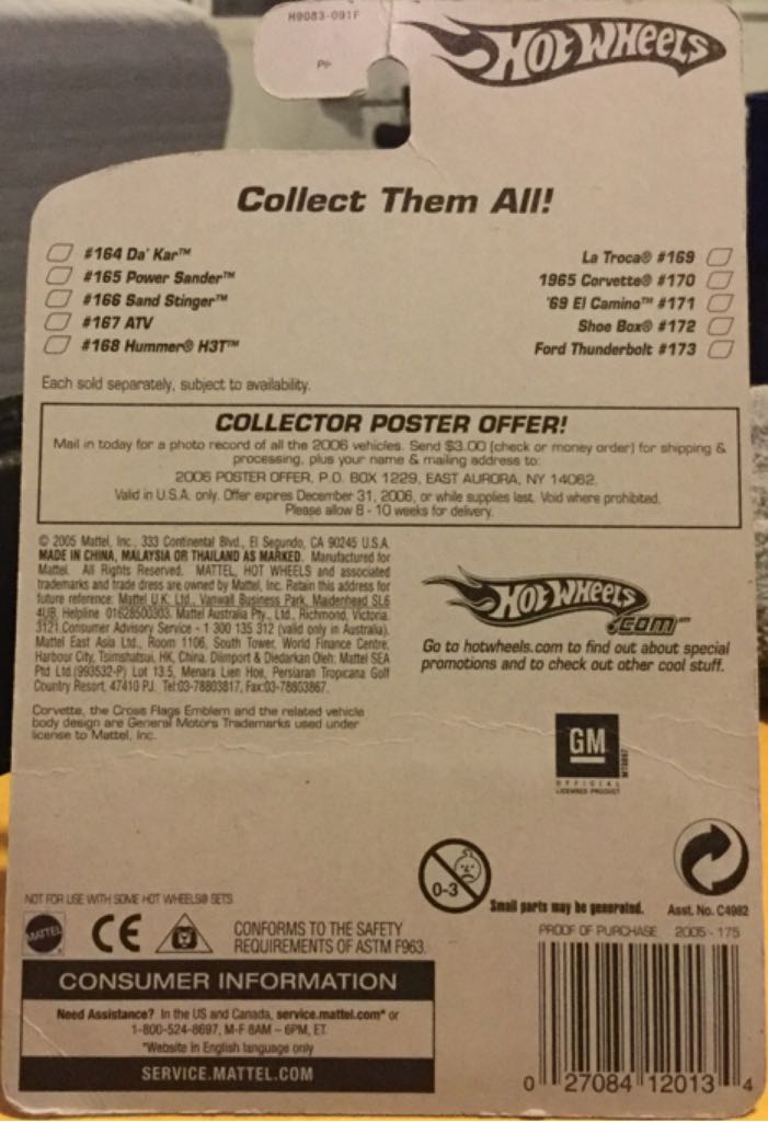 2003 Corvette - Corvette C6 toy car collectible - Main Image 2