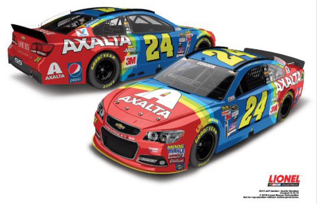 Axalta Retro Rainbow  toy car collectible - Main Image 1