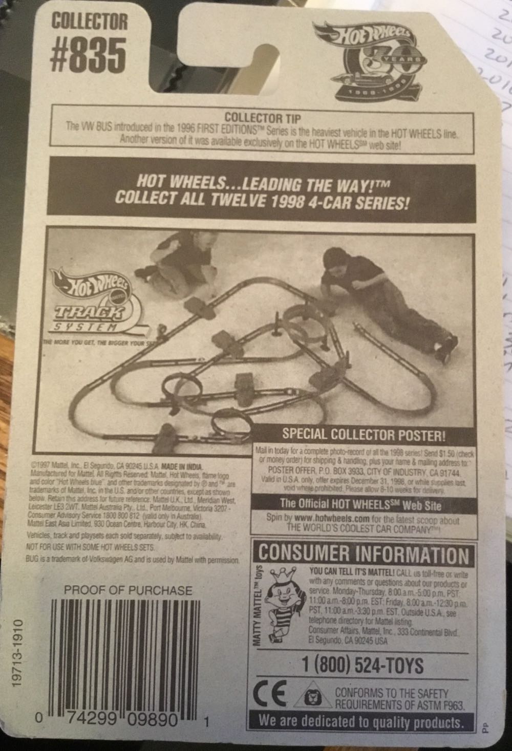 Baja Bug - 1998 Hot Wheels toy car collectible - Main Image 2