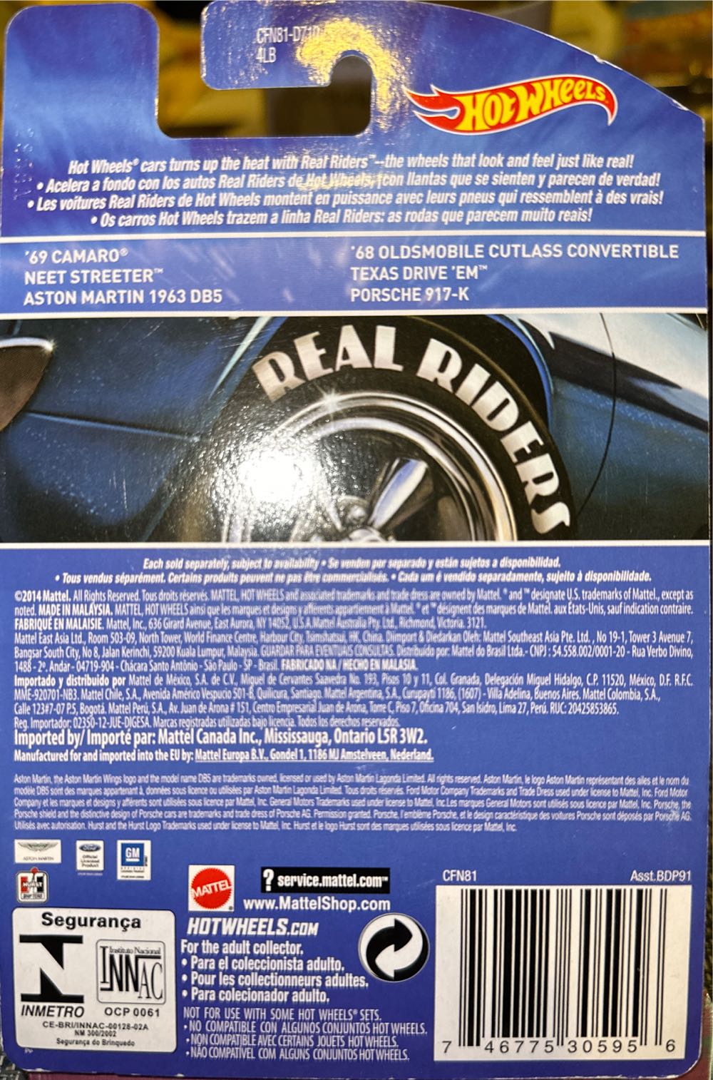 ‘68 Oldsmobile Cutlass Convertible - 2015 Heritage toy car collectible - Main Image 3