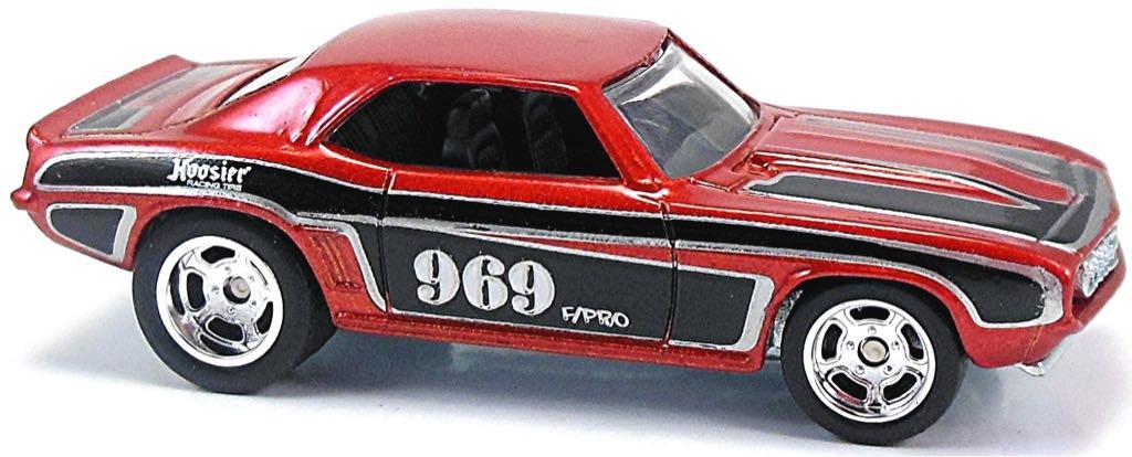 ‘69 Camaro - 2015 - HW Heritage : Real Riders toy car collectible - Main Image 2
