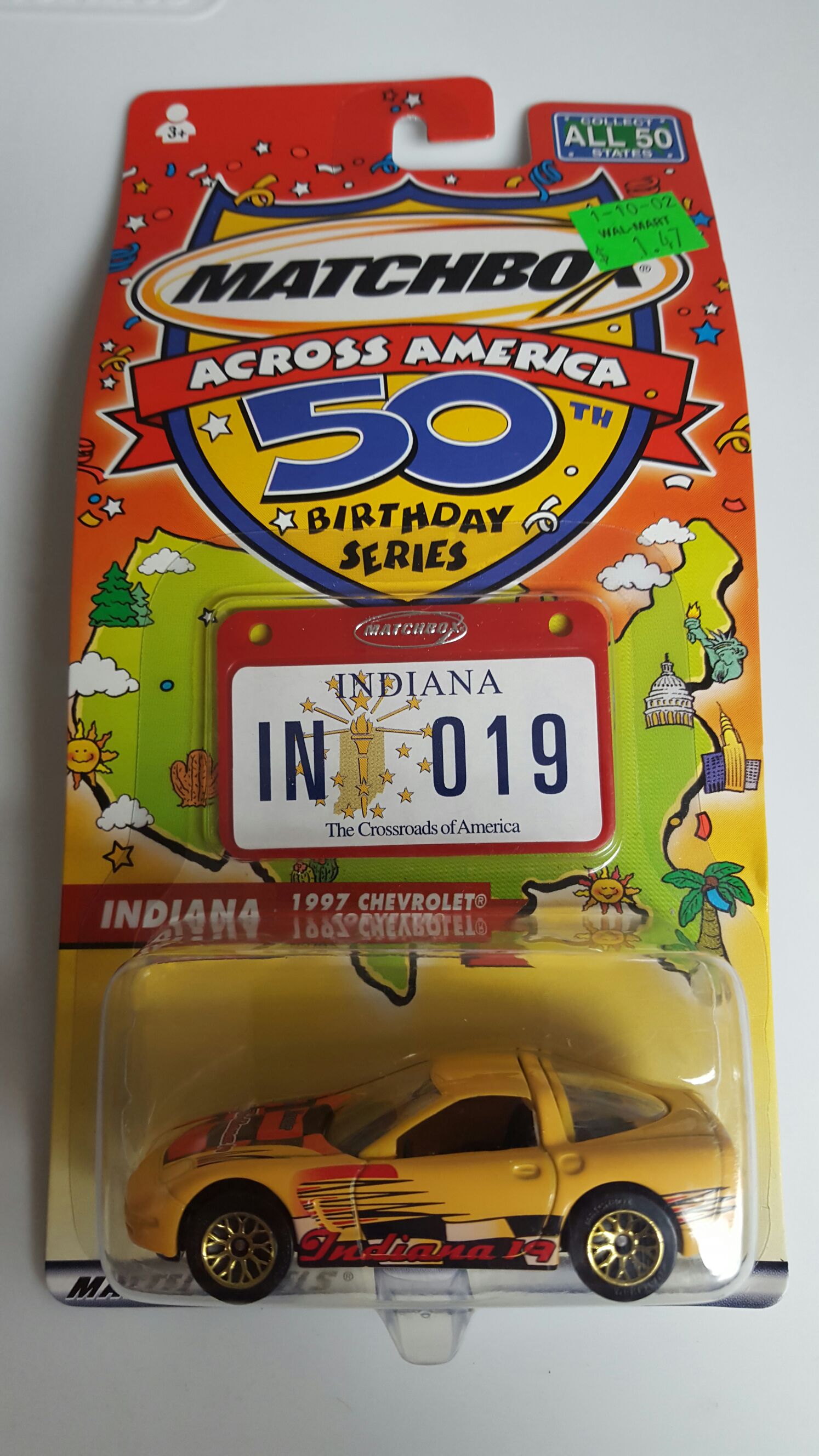 Matchbox 50 States 19  toy car collectible - Main Image 1