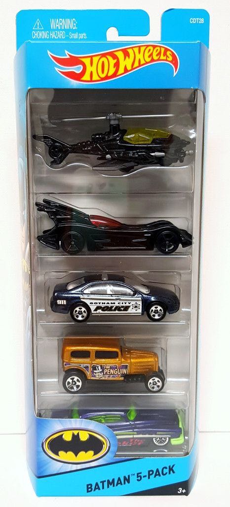 Batman 5 Pack - Batman 5 - 15 HW City toy car collectible - Main Image 2