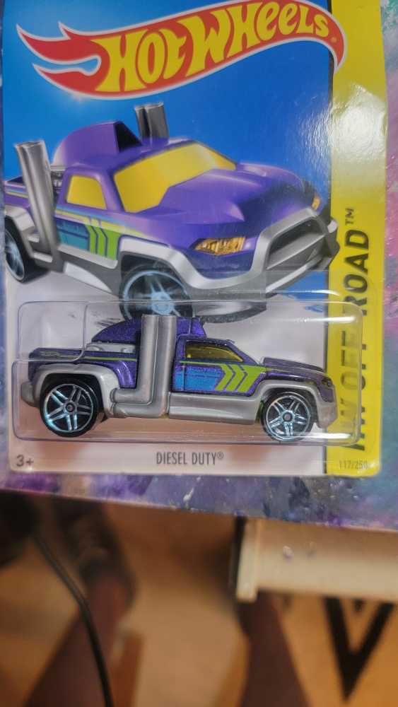 Hot Wheels Diesel Duty - ’15 HW Off-Road toy car collectible - Main Image 2